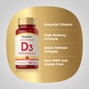 Piping Rock Vitamin D3 1000IU | High Potency (25 mcg)