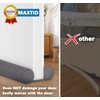 MAXTID Under Door Draft Stopper 32, 36, 38 Inches -