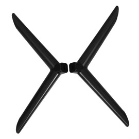 Alipis 1 Pair of Television Stands Table Base for Televisions, Universal Televisions Stand, TV Stand, TV Stand, TV Stand, Legs for TV Stands, Stand, Black Plastic