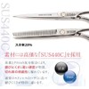 Montesoro 6-Piece Haircut Scissors, For Thening Haircut, Self Cut, Rust