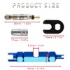 ciciment 10pcs Valve Core Remover Tool Kit for Presta Schrader