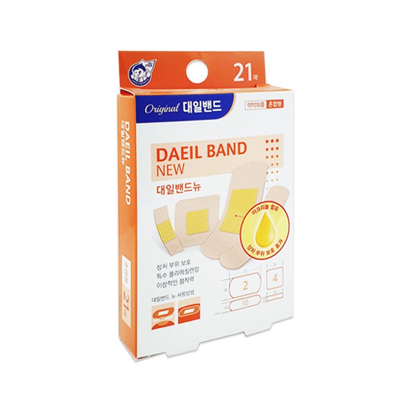 Daeil Band New 10 packs/standard mixed large selection disposable bandage