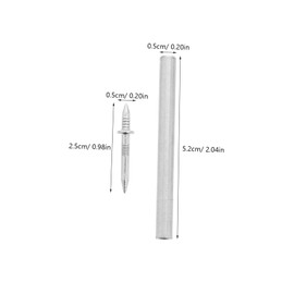 Gadpiparty 101pcs Double Headed Blind Nails for Seamless Skirting Non Marking Invisible Security Screws Heavy Duty Support for Wall Hanging Versatile Use and Drywall