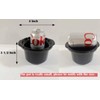 Mini Slow Cooker 0.65qt(20oz) warmer, fondue pot set,chocolate melting pot