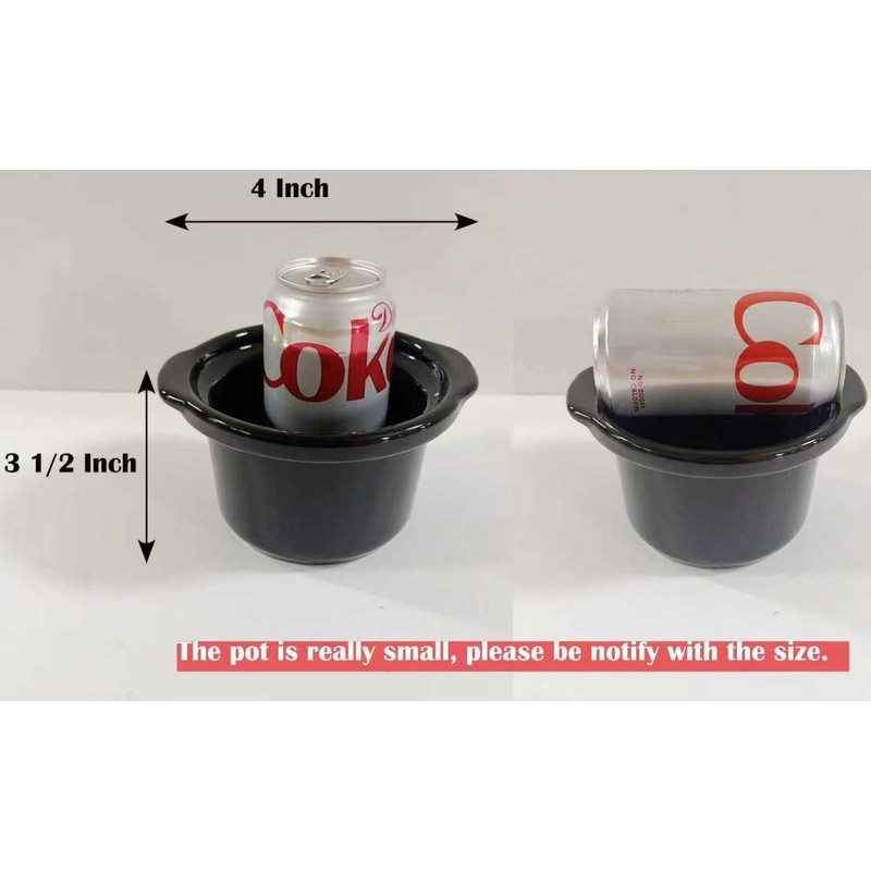 Mini Slow Cooker 0.65qt(20oz) warmer, fondue pot set,chocolate melting pot