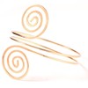 Arras Creations Fashion Spiral Metal Upper Arm Cuff Bracelet Armband