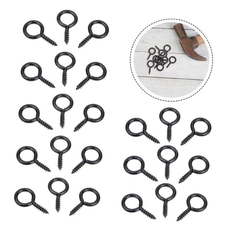 KONTONTY 30pcs Heavy Duty Self Tapping Screw for Outdoor Indoor