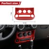 RT-TCZ para Wrangler JK central Dash AC interruptor cubierta bisel