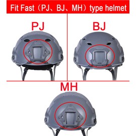 ATAIRSOFT Airsoft Tactical Helmet Cover for PJ/BJ/MH Type Fast Helmet with Back Bag (Woodland Camo)