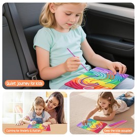 Silicone Sensory Toy Fidget Toy Sensory Activity Board Toy Family Fun Toy Stress Relief Toy For Travel Essentials Mother's Day Gift Family Fun Toy:_Rectangular Sky Blue