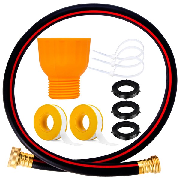 Aottykro Garden Hose to Antifreeze Bottle Adapter All-in-One Male and