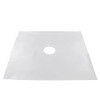 Gas Stove Liners, 6 pcs/Set Reusable Fiberglass Gas Stove Protector