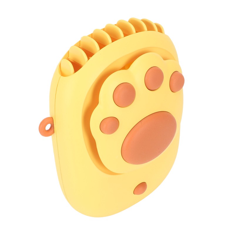Mini Hanging Neck Fan Cat Paw Shape USB Rechargeable Quiet