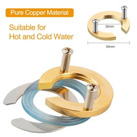 HuaLiSiJi Tap Fixing Bolt Faucet Fixing Accessories Installation Tool, Faucet Fixing Tool Perfectly Fits The Faucet and Basin (Black)