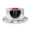 Pro Trucking Products Pair of Chromed Six Hole Hubcaps with
