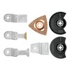 Metabo Multitool Starter Set "Classic", 7 Pieces (Segment Saw Blade,