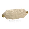 PINK PARROT Vireo-Designer Dupion Silk with Print-Table Runner (12 x