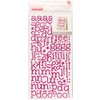 Thickers Glitter Foam Sticker 6" x 11" Sheet-Eclair/Strawberry