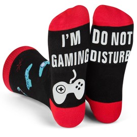 Gifts for Him, Stocking Stuffers for Adults Teens, Birthday Christmas Gifts for Men, White Elephant Gifts for Adults, Gifts for Dad Him, Teen Boy Gifts, Funny Gamer Socks