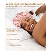 YANIBEST Silk Bonnet Satin Bonnet for Sleeping Women Men, Adjustable