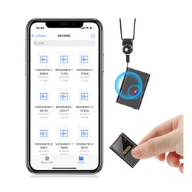 32GB Digital Voice Recorder with Noise Reduction Technology, 1536kbps HD Quality, 2276 Hours Storage, and OTG Playback Capabilities for Lectures, Meetings, and Interviews