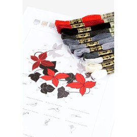 DMC - Mouliné Special Metal Box with 24 Strands, 100% Cotton, Made in France