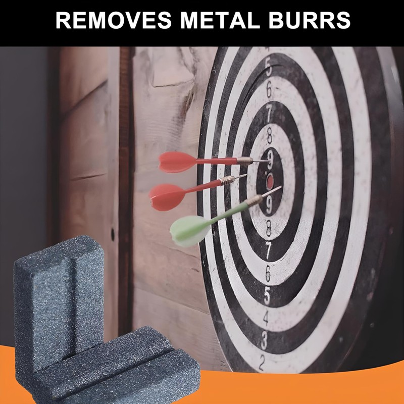 Trifletopia 4Pack Dart Sharpener - V Sharp Dart Stone -