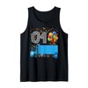 Happy O1 Birthday Side Loader Dumpsite Garbage Truck Tank Top