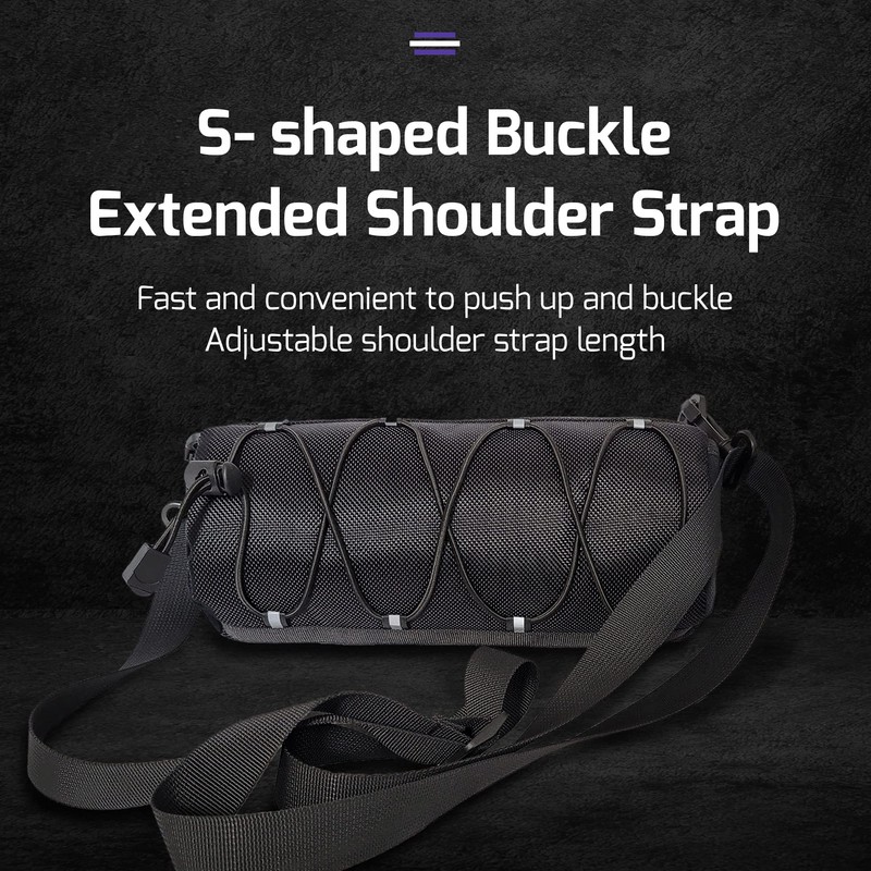 Topactive Bike Handlebar Bag Backpack for Gravel Bikepacking Waterproof Cycling