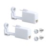 2 Pack Self Ear Piercing Gun Earring Disposable Ear Stud