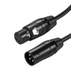 Twozoh XLR Cable 2M, XLR Male to Female Balanced 3