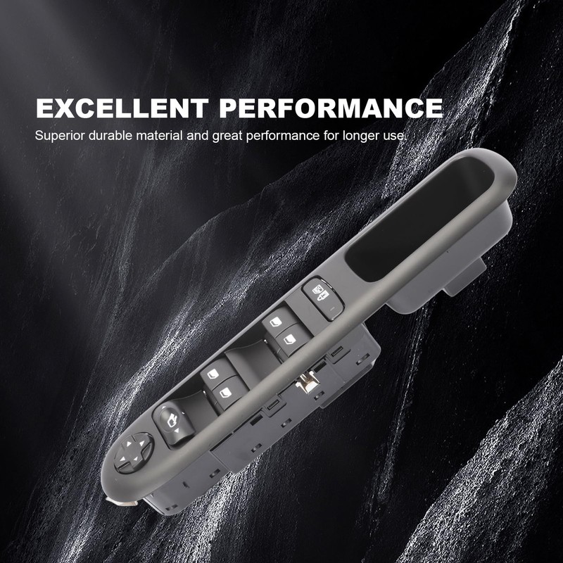 Konuooer Window Regulator Switch Car Electric (Front Left) 96650621ZD for