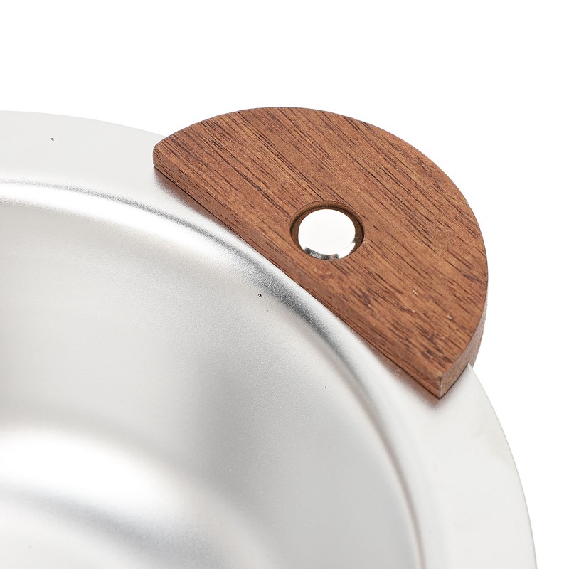 Children Rice Bowl Bear 304 Stainless Steel Multifunctional Dual Ears