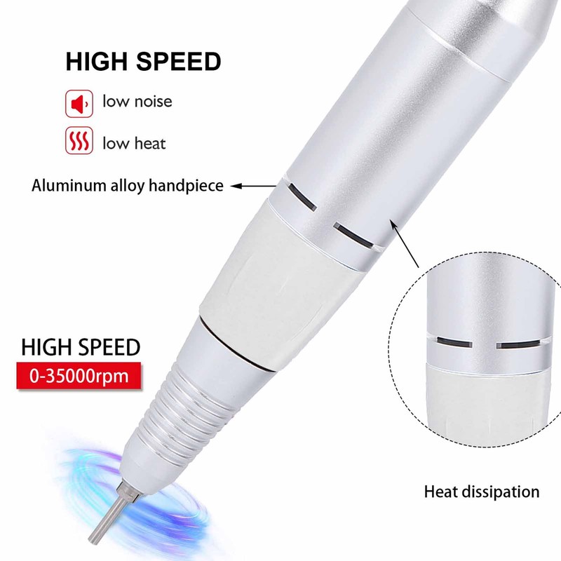 Electric Nail Drill Pen Handle Machine Drill Polishing Replacement Handle