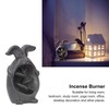 Incense Burner Bunny Shape Exquisite Beautiful Backflow Waterfall Aroma Burner