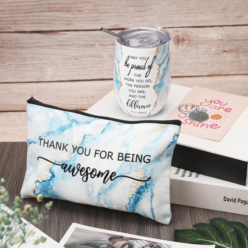 Povxlum Employee Appreciation Gift Sets Thank You for Being Awesome