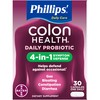 Phillips' Colon Health Probiotic Supplement - 30 Capsules, Pack of