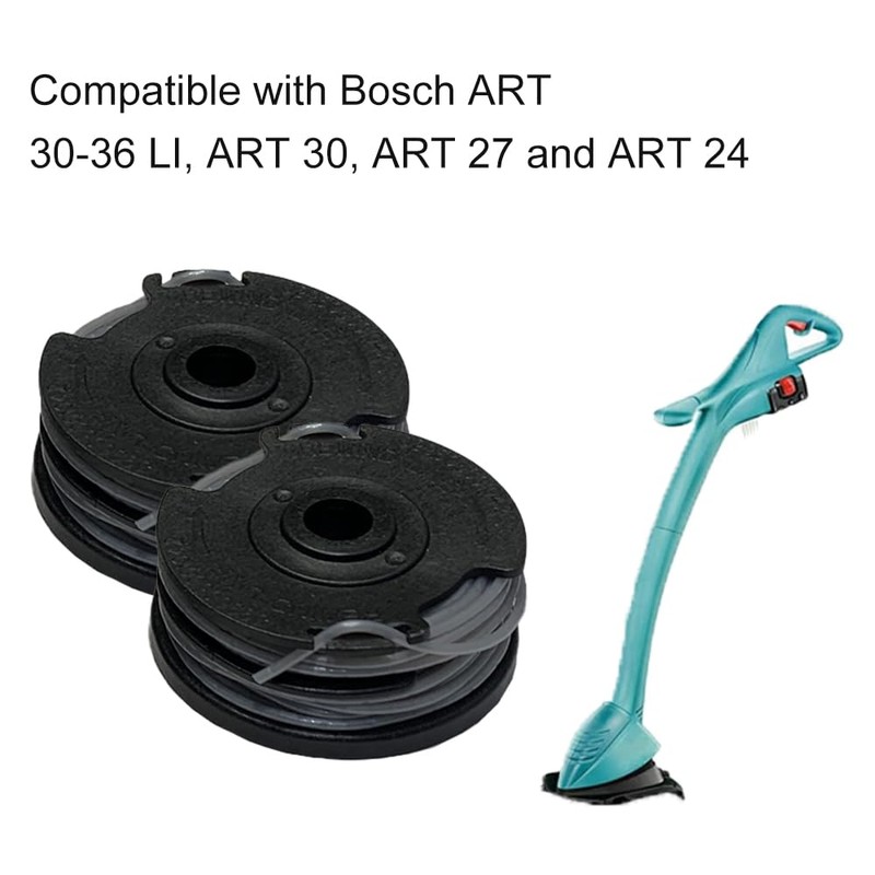 String Trimmer Replacement Spool Line,3 PCS Strimmer Spool Compatible with