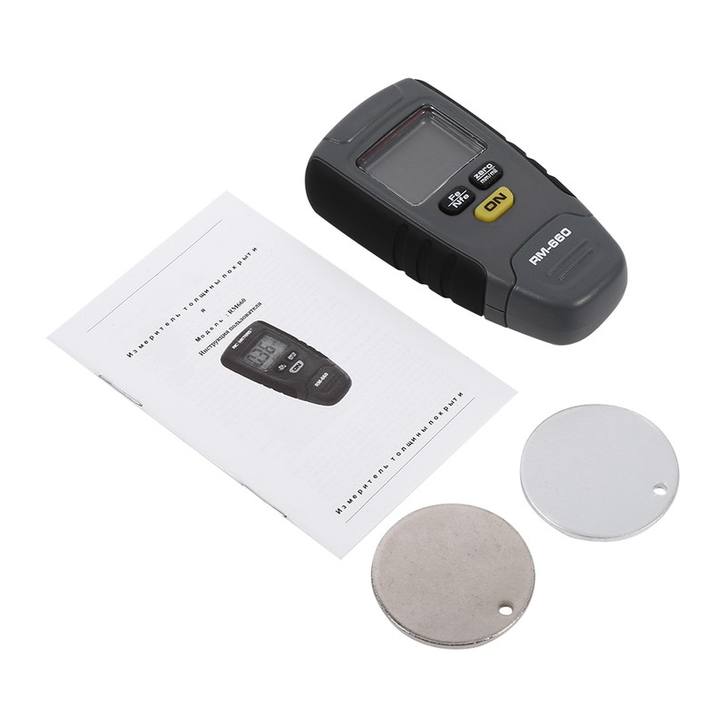 Digital Paint Coating Thickness Gauge 0-1.25mm Coating Meter Car Thickness