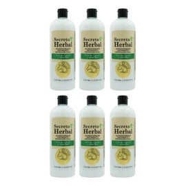 6 Pz Secreto Herbal Acondicionador Cola De Caballo Y Jalea R