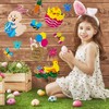 Easter Stickers, Fyvadio 12 Sheets 180 Pieces Easter Bunny Stickers