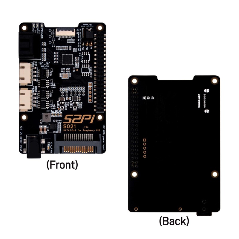 GeeekPi S021 SATA 3.0x2 for Raspberry Pi 5, with Active