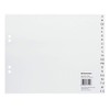 Soennecken 20 x Register 1543 DIN A4 A-Z Half Height