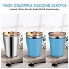 Rommeka 2 Pack Kids Cups with Straws and Lids Leak