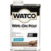 Watco 68141 Wipe-On Polyurethane Finish, Quart, Satin