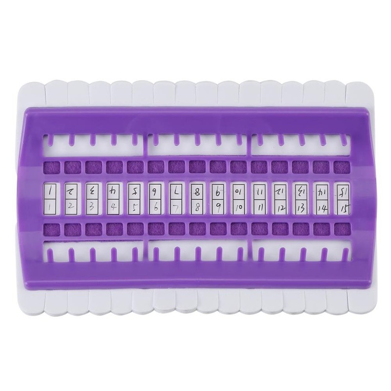 Embroidery Thread Organiser, 30 Positions Sewing Needle Pins Holder Cross