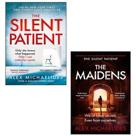 Alex Michaelides 2 Books Collection Set (The Silent Patient, The Maidens)