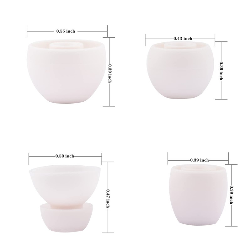 8pcs Eartips Earbuds Eargels Replacement for Beats Powerbeats Pro Wireless