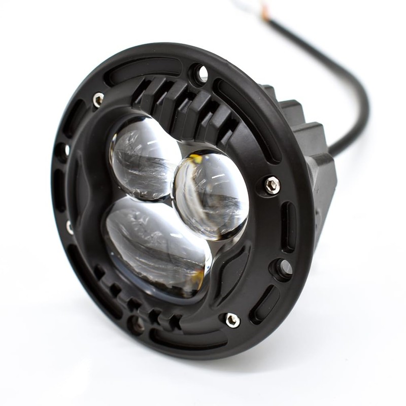 KITOCARTOP 4inch Flush Mount Bumper Off Road Lights Led Cube