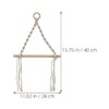 Cabilock 1 x Paper Towel Holder Woven Wall Hanging Macrame